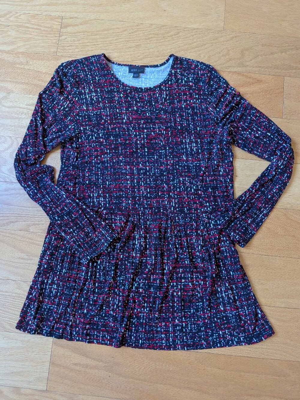 J. Jill Wearever collection long sleeve tunic Size M Tall